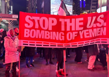 Beyaz Saray'da 'Yemen' protestosu