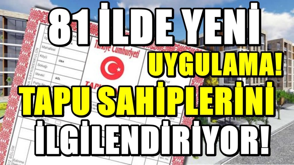 Bunu yapmayan tazminat ödeyecek! 81 ilde miras tapular için yeni dönem