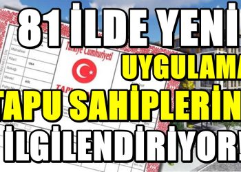 Bunu yapmayan tazminat ödeyecek! 81 ilde miras tapular için yeni dönem
