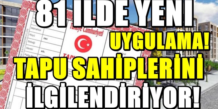 Bunu yapmayan tazminat ödeyecek! 81 ilde miras tapular için yeni dönem
