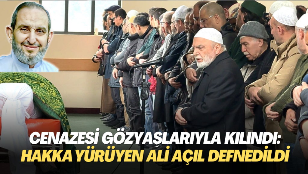 Cenazesi gözyaşlarıyla kılındı: Hicret diyarında hakka yürüyen hayırsever iş insanı Ali Açıl defnedildi