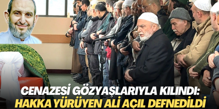Cenazesi gözyaşlarıyla kılındı: Hicret diyarında hakka yürüyen hayırsever iş insanı Ali Açıl defnedildi