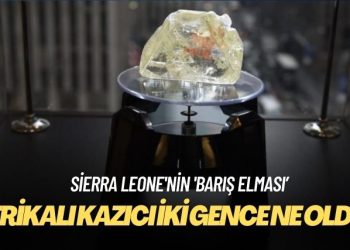 Dünyanın en büyük elmaslarından birini bulan iki Afrikalı gence ne oldu?