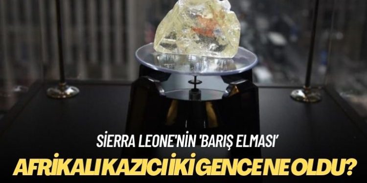 Dünyanın en büyük elmaslarından birini bulan iki Afrikalı gence ne oldu?