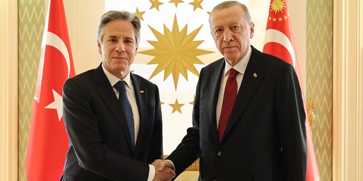 Erdoğan, ABD Dışişleri Bakanı Blinken’i ağırladı