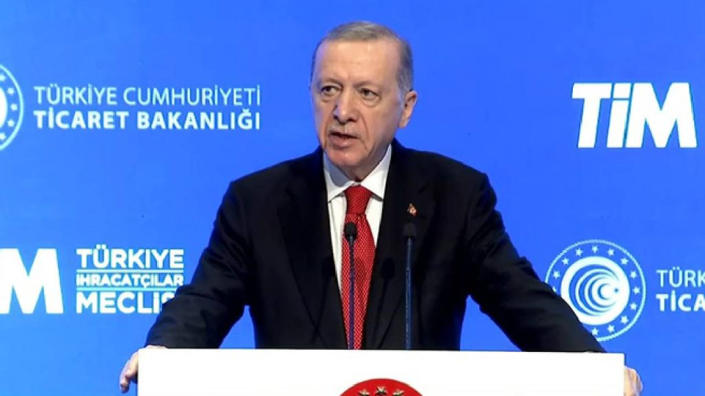 Erdoğan 'Cumhuriyet tarihinin rekoru' dedi: İhracat 2023 yılında rekor kırmış