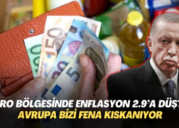 Euro bölgesinde enflasyon 2.9’a düştü: Avrupa bizi fena kıskanıyor