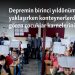 Depremin birinci yıldönümü yaklaşırken konteynerlerde eğitim gören çocuklar karnelerini aldı