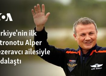 Türkiye’nin ilk astronotu Alper Gezeravcı ailesiyle vedalaştı