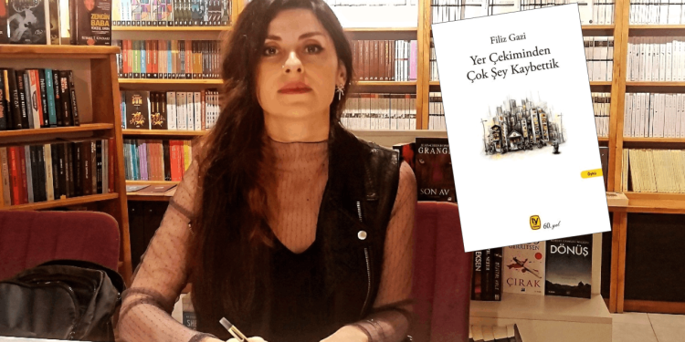 Gazeteci Filiz Gazi'den öykü kitabı: Yer Çekiminden Çok Şey Kaybettik