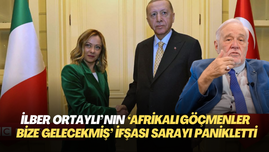 İlber Ortaylı’nın, ‘Afrikalı göçmenler bize gelecekmiş’ ifşası sarayı panikletti