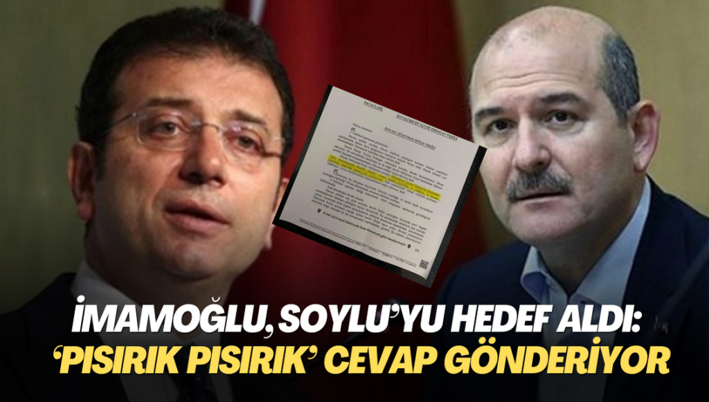 İmamoğlu, Soylu’yu hedef aldı: Köşesinden pısırık pısırık cevaplar gönderiyor