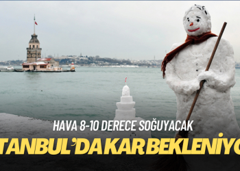 İstanbul’da kar bekleniyor
