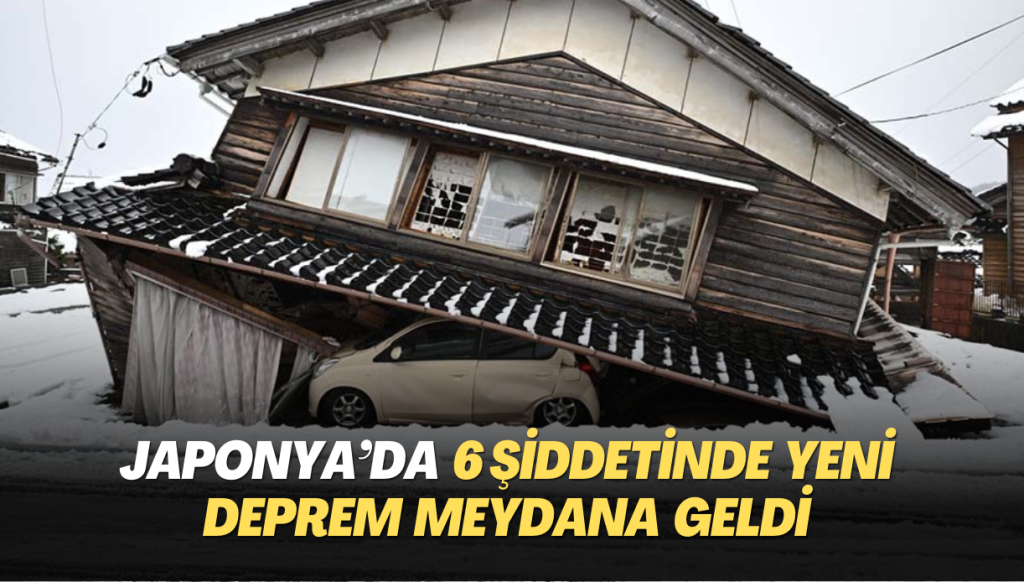 Japonya’da 6 şiddetinde yeni deprem meydana geldi