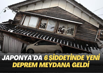 Japonya’da 6 şiddetinde yeni deprem meydana geldi