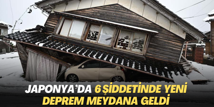 Japonya’da 6 şiddetinde yeni deprem meydana geldi