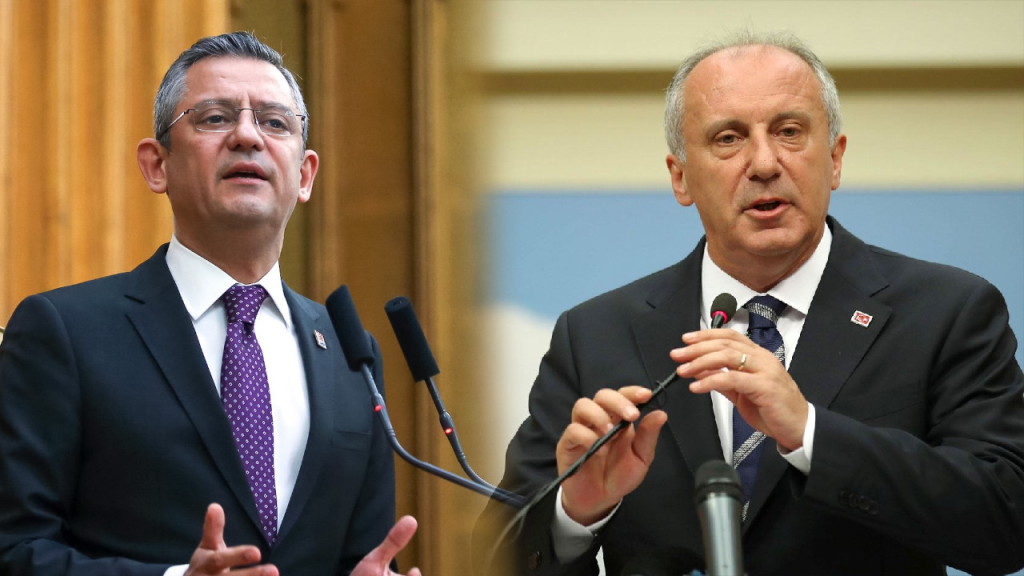 Memleket Partisi lideri Muharrem İnce, CHP lideri Özgür Özel'le görüşecek