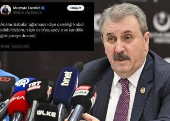 Mustafa Destici, ‘Özerkliği kabul edebiliriz’ paylaşımını sildi, açıklama yapmadı