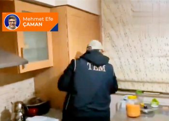 Mutfak dolabından çıkan… 