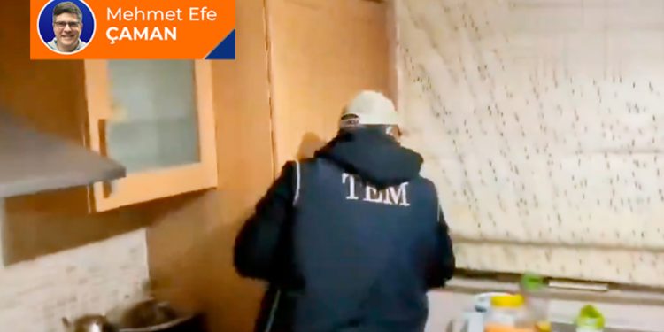 Mutfak dolabından çıkan… 