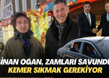 Noel tatilini Londra’da geçiren Sinan Oğan, AKP’nin zamlarını savundu: Kemer sıkmak gerekiyor