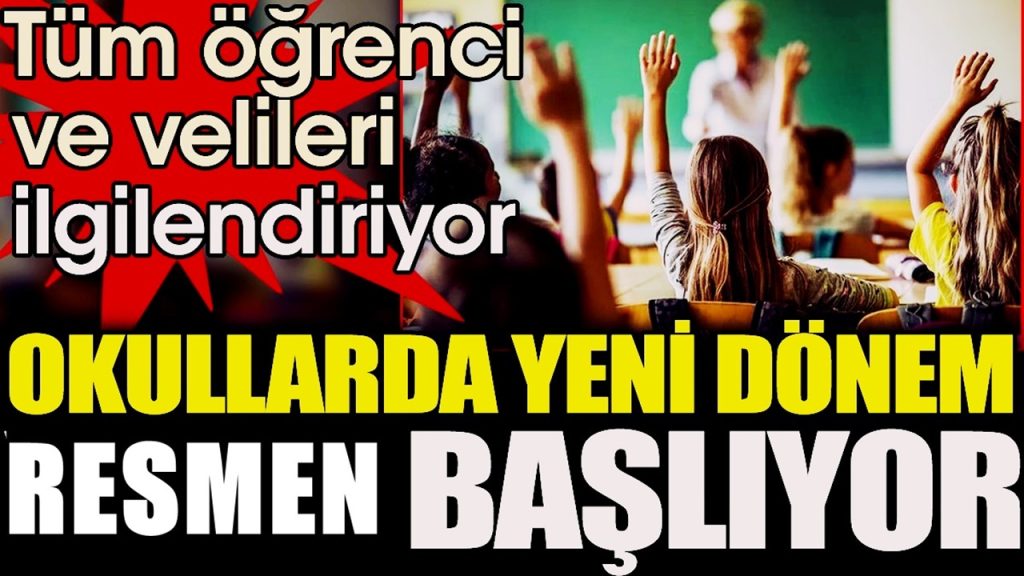 Okullarda yeni dönem başlıyor! İkinci yarı yılda 81 ilde geçerli olacak