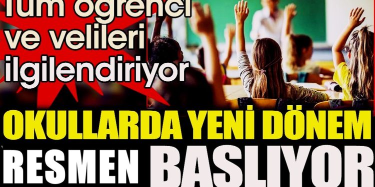 Okullarda yeni dönem başlıyor! İkinci yarı yılda 81 ilde geçerli olacak