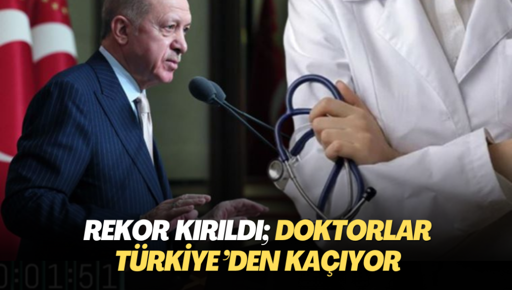 Rekor kırıldı; doktorlar Türkiye‘den kaçıyor, durum vahim!