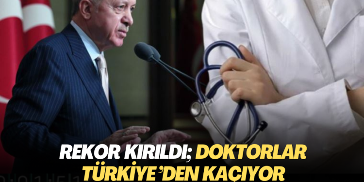 Rekor kırıldı; doktorlar Türkiye‘den kaçıyor, durum vahim!