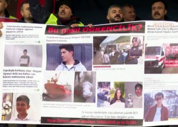 Staj ve çıraklık mağdurlarından miting: TÜİK verilerinde bizi işçi gösteriyorsunuz, o zaman işçilikten kaynaklanan özlük haklarımızı da verin