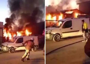 Sultanbeyli’de işçi konteynerinde yangın çıktı: 3 ölü