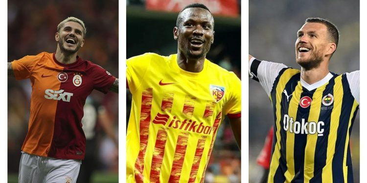 Süper Lig'de en çok gol atan isimler açıklandı