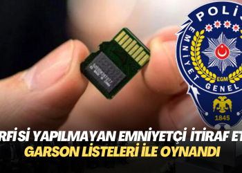 Terfisi yapılmayan emniyet amiri itiraf etti: Garson listeleri ile oynandı