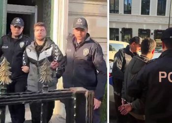 Tevhid bayrağı açan şahsa yumruk atan üniversiteli genç tutuklandı