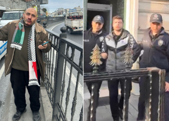 'Tevhid' bayrağı taşıyan adama yumruk atan Ege Akersoy'un ifadesi ortaya çıktı: Kendimi korumak için yumruk attım