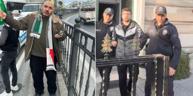 'Tevhid' bayrağı taşıyan adama yumruk atan Ege Akersoy'un ifadesi ortaya çıktı: Kendimi korumak için yumruk attım