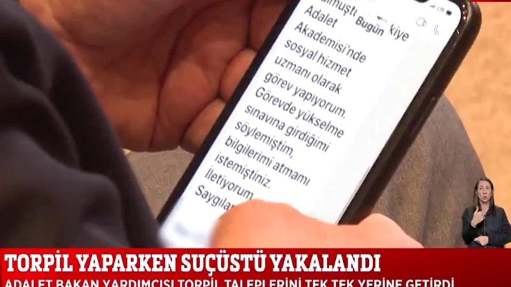 Torpil yapan bakan yardımcısı suç üstü yakalandı