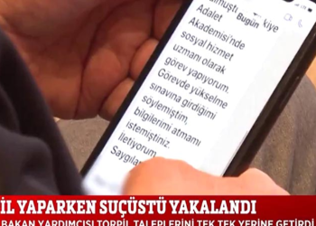 Torpil yapan bakan yardımcısı suç üstü yakalandı