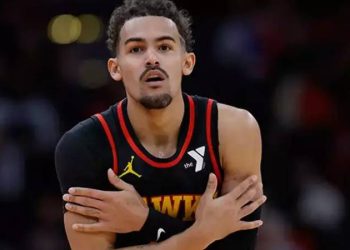 Trae Young 40 sayıyla yıldızlaştı