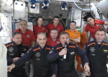 Alper Gezeravcı, Uluslararası Uzay İstasyonu’na ulaştı: İşte ilk sözleri…