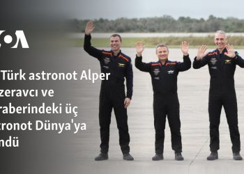 İlk Türk astronot Alper Gezeravcı ve beraberindeki üç astronot Dünya’ya döndü