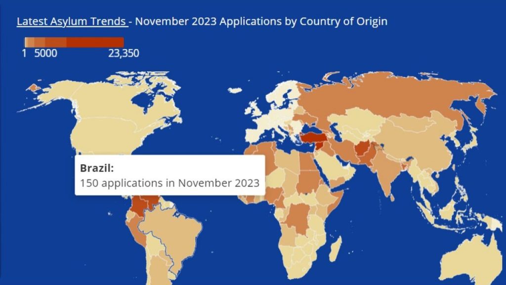 2023'te AB'ye iltica başvuruları 1 milyonu aştı, Türkiye'den başvurular yüzde 82 arttı