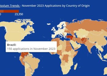 2023'te AB'ye iltica başvuruları 1 milyonu aştı, Türkiye'den başvurular yüzde 82 arttı