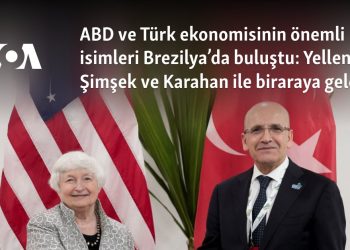 ABD ve Türk ekonomisinin önemli isimleri Brezilya’da buluştu: Yellen, Şimşek ve Karahan ile biraraya geldi