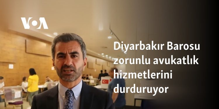 Diyarbakır Barosu zorunlu avukatlık hizmetlerini durduruyor