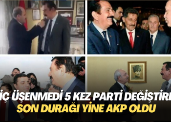 5 kez parti değiştirdi, son durağı yine AKP oldu