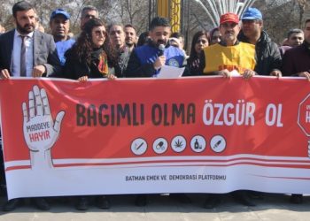 Êlih’te uyuşturucuya karşı açıklama