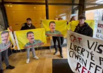 Fransa’daki Kürt gençlerinden CPT’de eylem