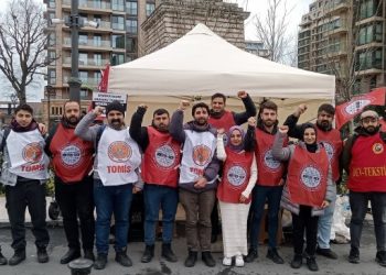 Direnişteki Özak Tekstil işçileri: Birlikte olalım, birlikte kazanalım