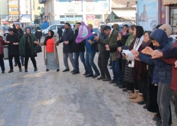 Qers’te DEM Parti adaylarına coşkulu karşılama